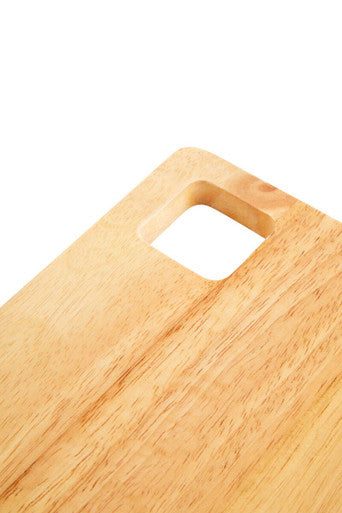 Rubber wood Cheese Board And Knife Set