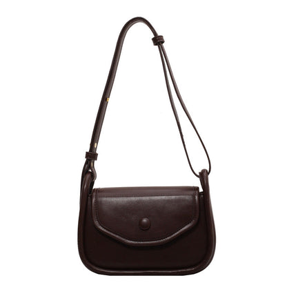 Black And White Checkerboard Trend Personality Simple Small Round Bag