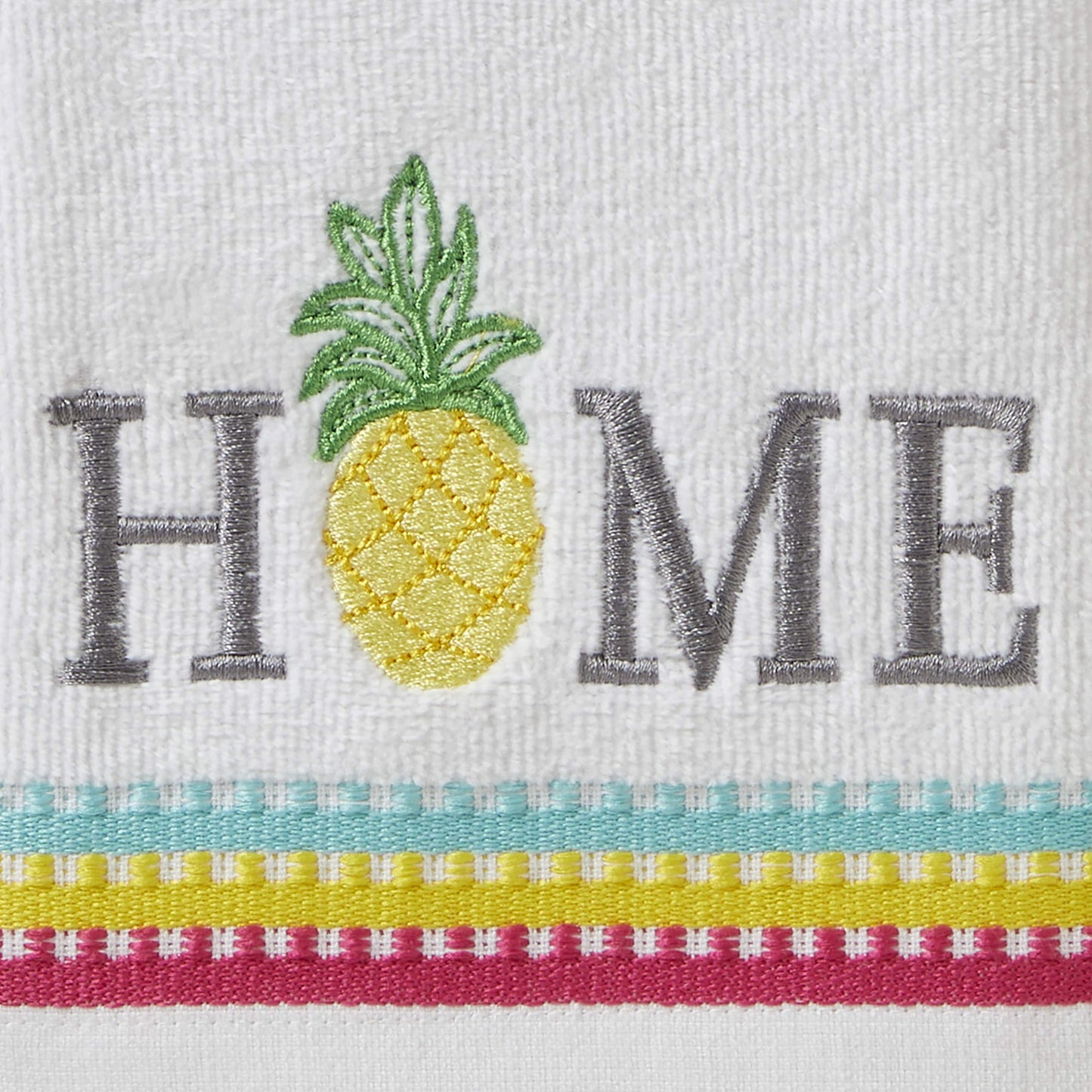 SKL Home Pineapple Home Hand Towel Set, 16x25