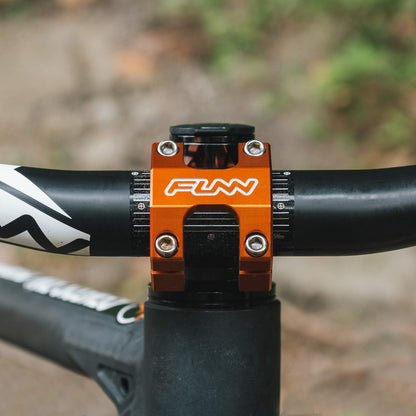 Funn Funnduro MTB Stem with 35mm Bar Clamp - The Ultimate Ultralight and Tough Alloy Bicycle Stem for Mountain Bike and BMX Bike, Length 35mm stem