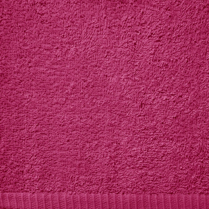 Catherine Lansfield Quick Dry Cotton 30x30 cm 4 Pack Face Cloths Hot Pink
