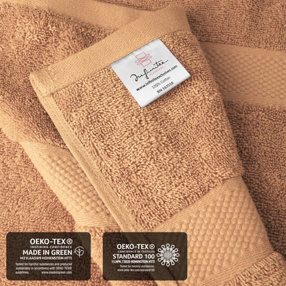 Infinitee Xclusives Bath Sheets Extra Large - 2 Pack, 600 GSM - 90 x 180 cm