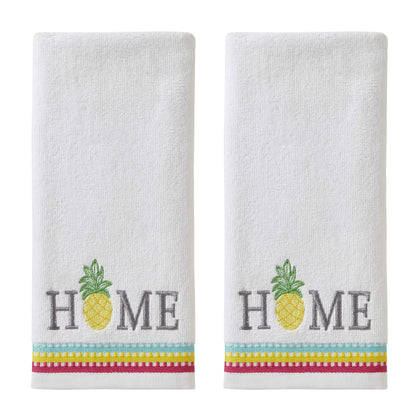 SKL Home Pineapple Home Hand Towel Set, 16x25