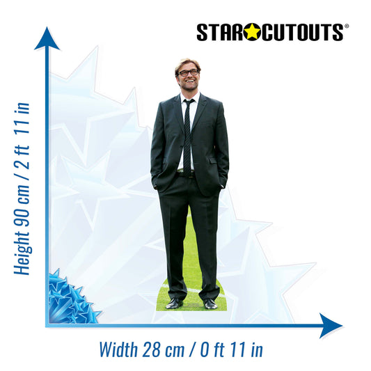CS911 Jurgen Klopp (Star Mini) Height 90cm Small Cardboard Cut Out