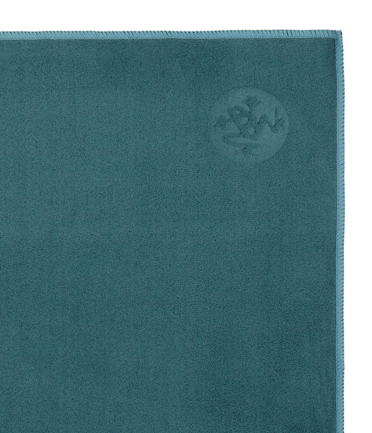 Manduka eQua Yoga Hand Towel - Quick Drying Microfiber, Lightweight, Yoga Accessories Easy for Travel, 16 Inch (40cm), Sage Solid