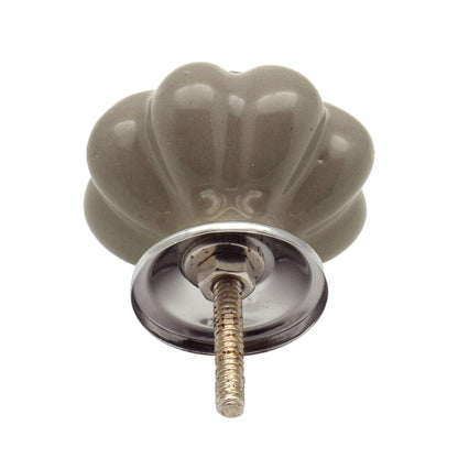 Floral Ceramic Cabinet Knob