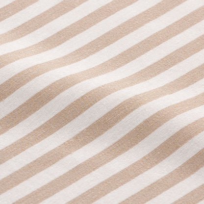 Bed Cover 105 x 190/200 cm Bed Base Cover 105 cm – Beige Stripes