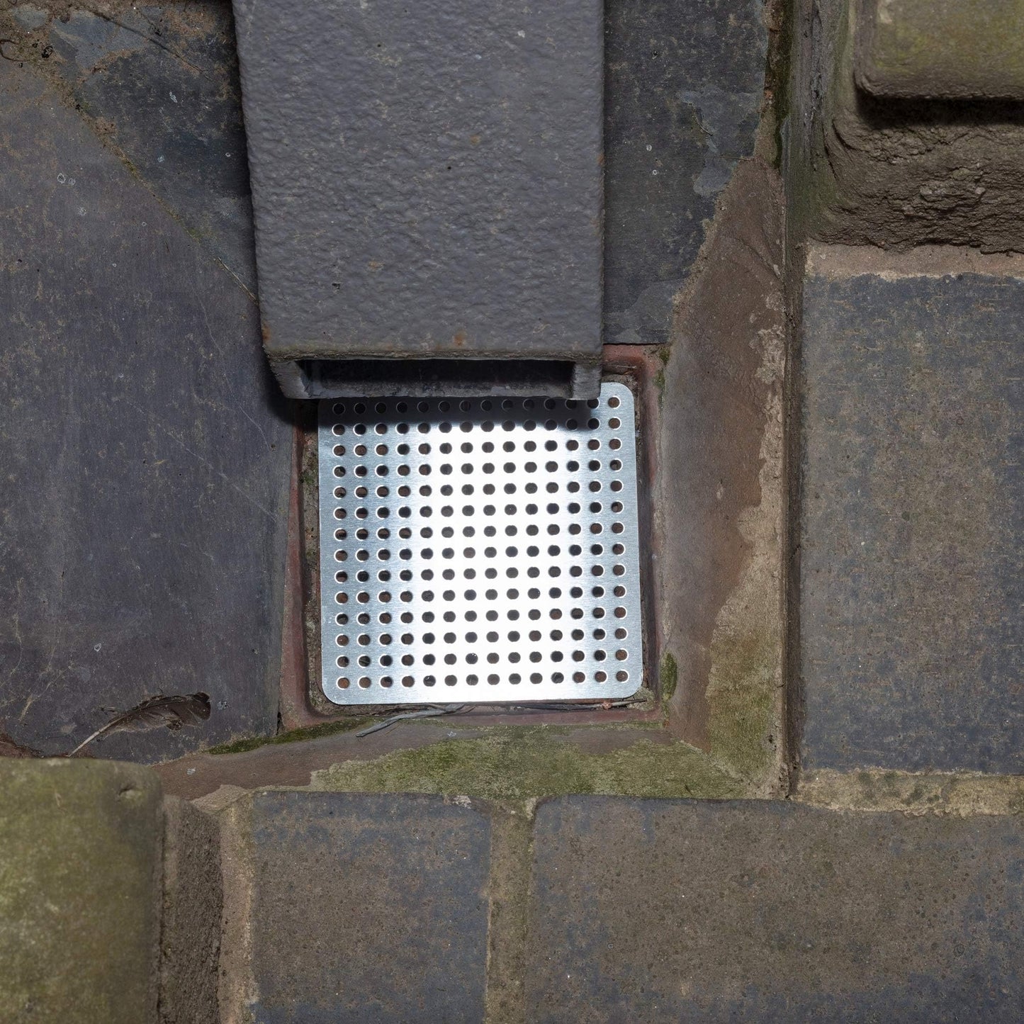 Simply Hardware® Square Drain Guard/Swirl Cover - 4 Inch up to 9 Inch Stainless Steel - Keep Drains Clear from Leaves & Debris - 8" x 8"