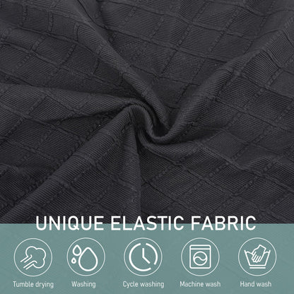 KALIONE Office Chair Cover Stretch Desk Chair Covers, Elastic Stretch Chair Slipcovers Dining Room Desk Seat Cover