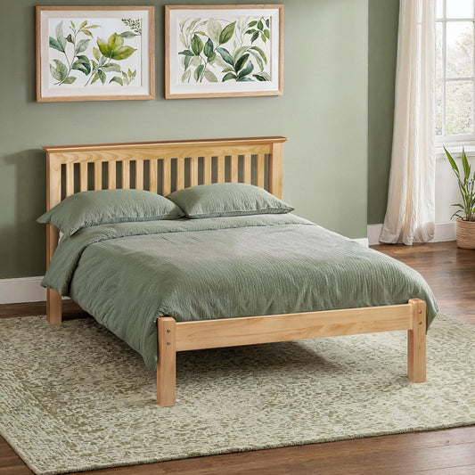 Julian Bowen Bed, Solid, Antique Pine, Kingsize