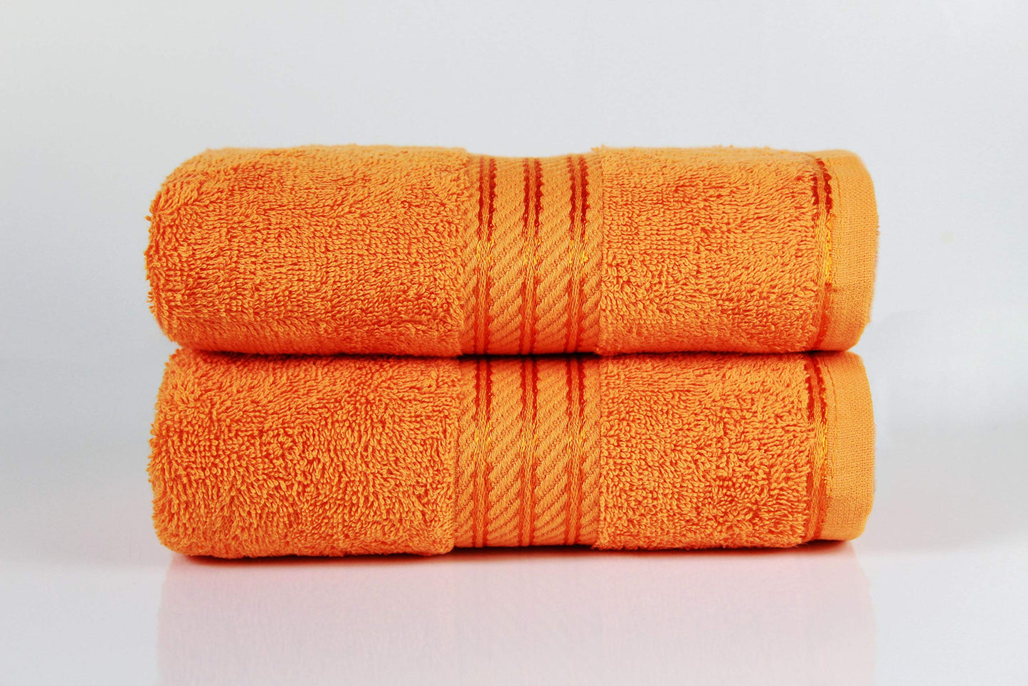 Bentley Priory Linens Hand Towels (2 PACK) for Bathroom Supreme Range 500GSM Egyptian Hotel Collection Super Soft 100% Cotton Pack of 2 Absorbent and