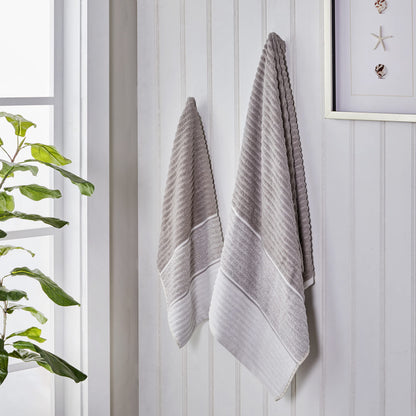 SKL Home by Saturday Knight Ltd. Planet Ombre 2 Pc Hand Towel Set, Taupe