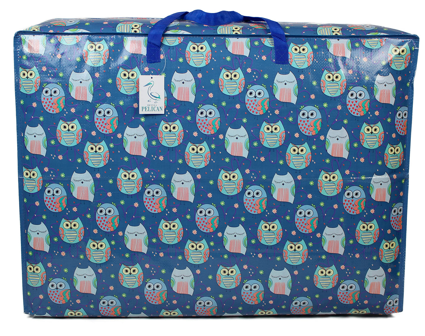 Storage Bags, 115 ltr 1x Pack, Sleepy Owls print