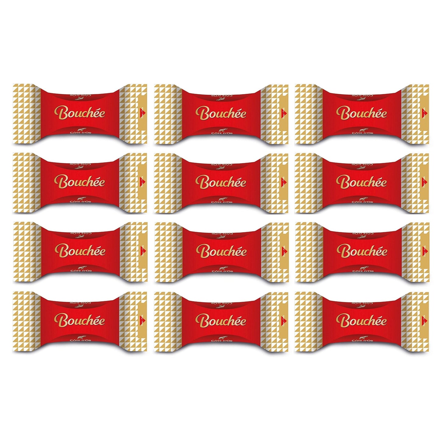 Milk Lait Melk - Bouchee Belgian Chocolates Cote d'Or 24g (Pack of 12)