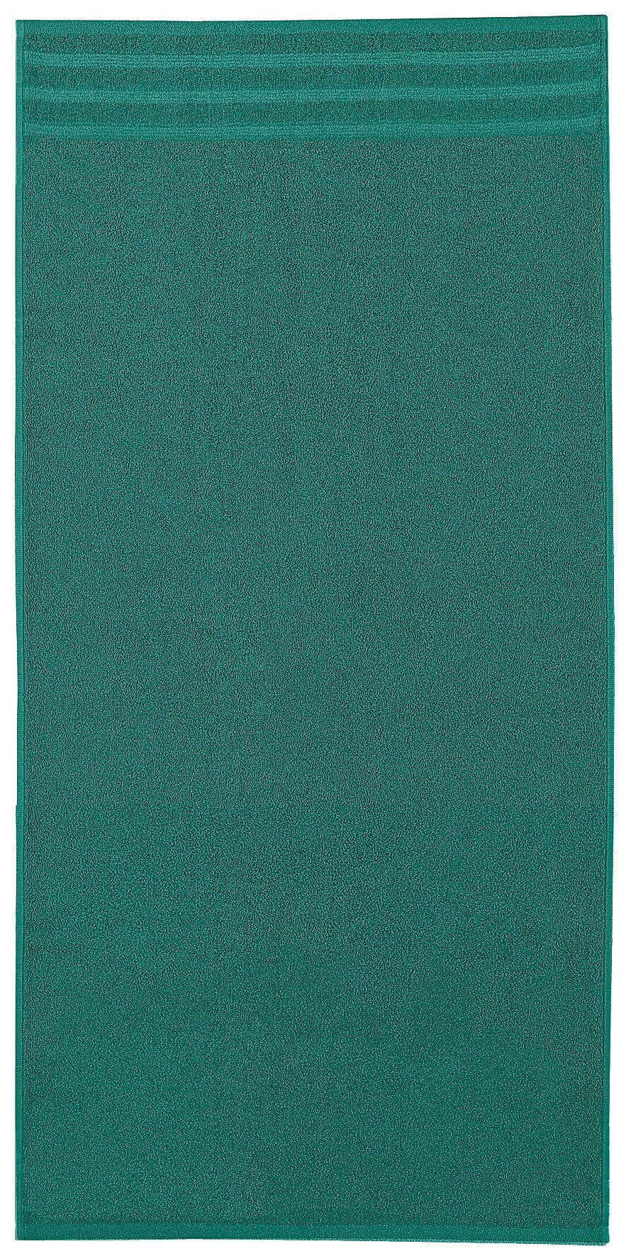 Kleine Wolke Royal Guest Towel, Cotton, Emerald, 30 x 50 cm