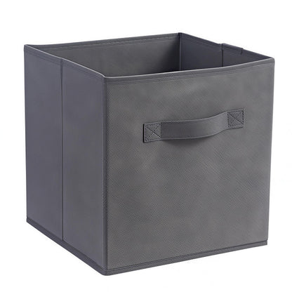 Resszo Cube Storage Boxes 27x27 Cubes Storage Cubes with Handles, Fabric Storage Boxes Foldable Storage Baskets for Closet Shelves Bedroom Organizing