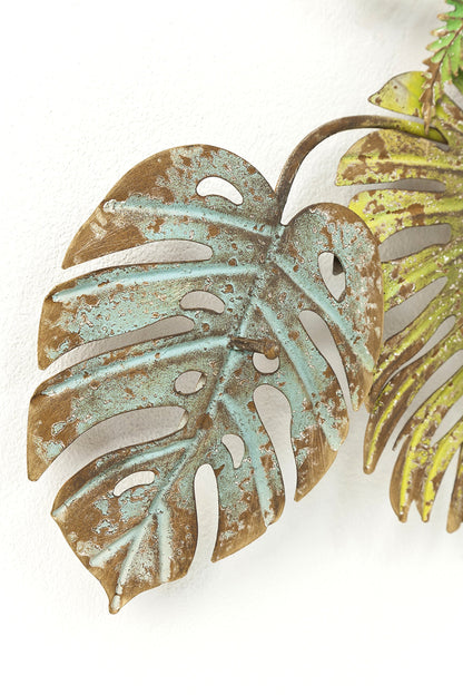 Kare Design Wall coat rack Jungle Party, green, 46x113x6 cm, Wall racks, Design, Home decor, Metal, Modern, Home design, Interior, Decoration