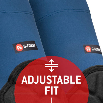 G-Form Pro-Rugged 2 MTB Elbow Guards - Dirt Bike Gear - Elbow Pads - Storm Blue, Adult X-Large