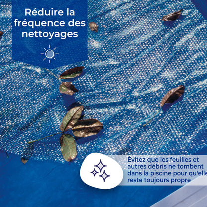 Gre CPROV Insulated Cover for Swimming Pools, Oval 500 x 300 cm blue