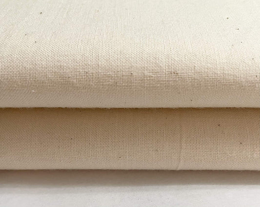 100% Cotton Natural Calico Unbleached Craft Fabric - Medium Weight - 160CM Extra Wide (5 Metre)?