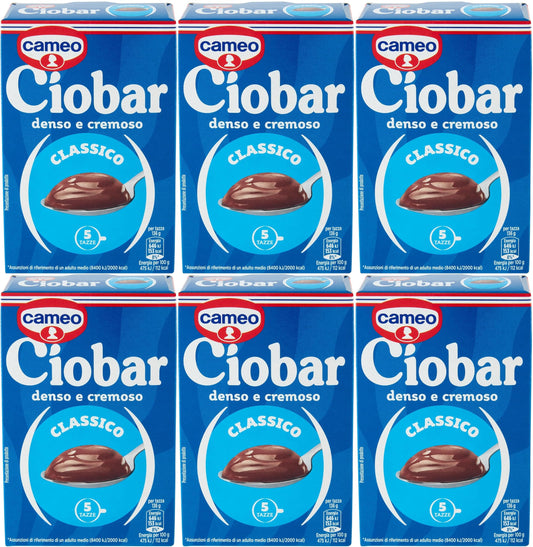 6x Cameo Ciobar Hot Chocolate Drink Beverage 690g (6x5 Pack) Dark Chocolate!