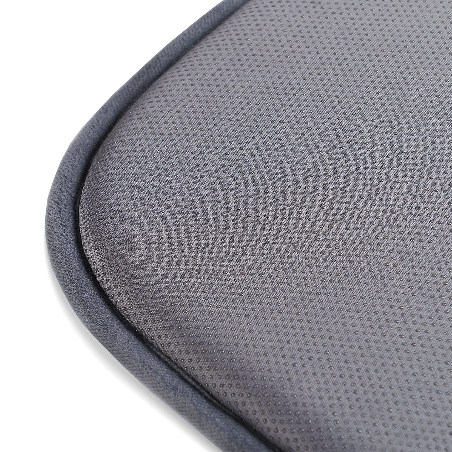 TANYOO Set of 4 Chair Cushion Memory Foam Pads Non Slip Honeycomb Pattern Square 15" x 16" Seat Cover Ultimate Comfort and Softness Cushions