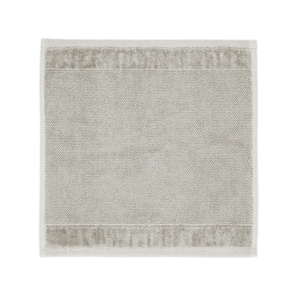 Möve Bamboo Luxe soap cloth 30 x 30 cm made of 60% cotton / 40% viscose from bamboo cellulose, silver grey