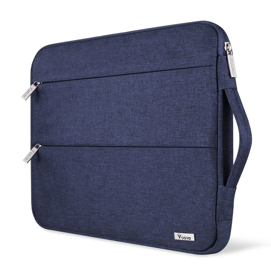 Voova Laptop Sleeve Case 13 13.3 Inch for MacBook Air 13 M1/M2/M3 2020-2024, MacBook Pro 13/14, Waterproof Slim Computer Bag Cover with Handle and