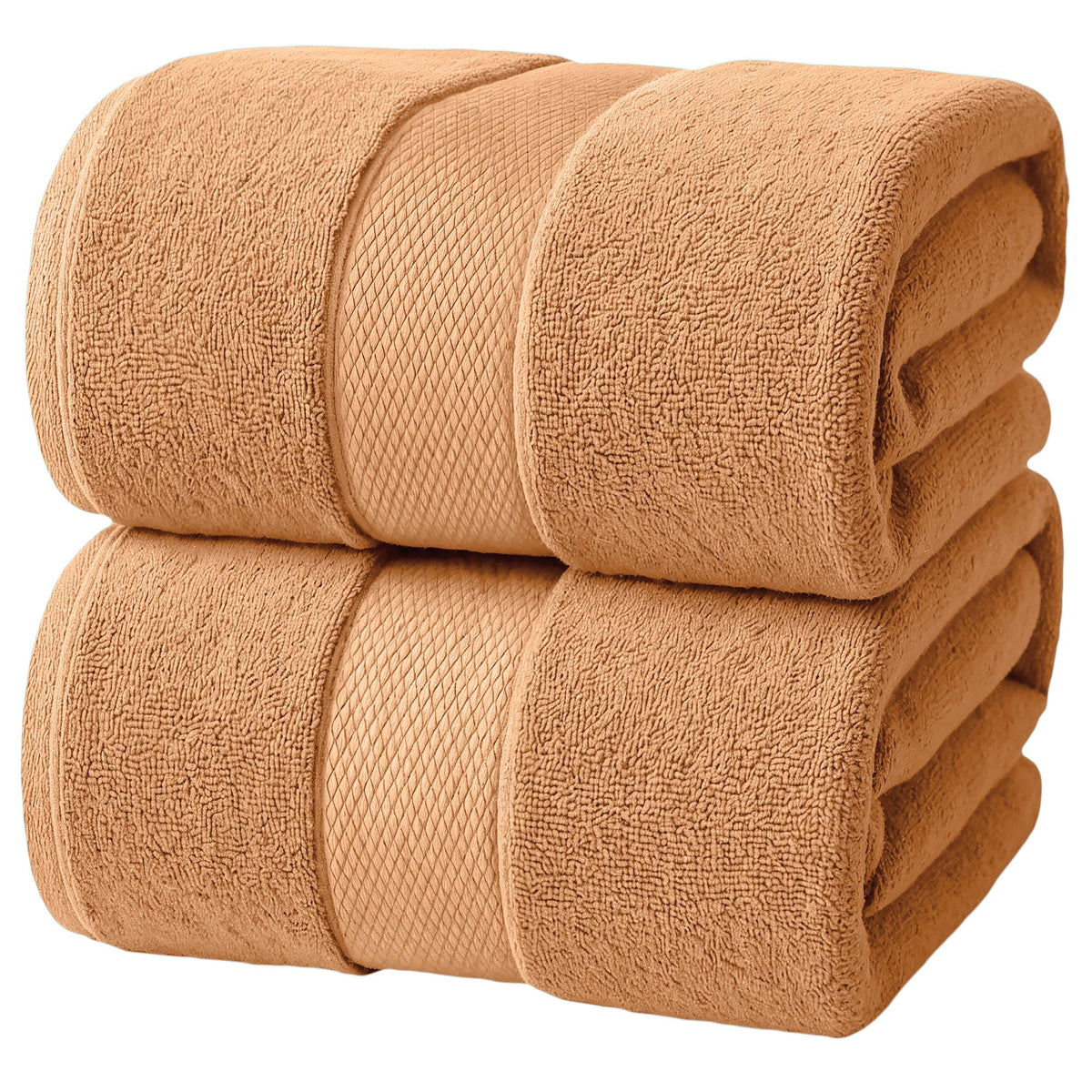 Infinitee Xclusives Bath Sheets Extra Large - 2 Pack, 600 GSM - 90 x 180 cm