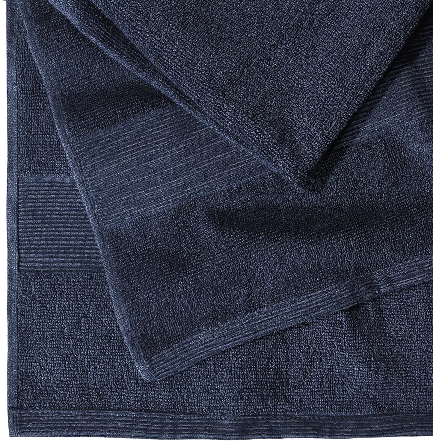 Textile Do Extra Large Super Jumbo Bath Sheet Towel 100% Egyptian Cotton XL Bath Sheets(100 x 200 cm-600 GSM) (Navy Blue)