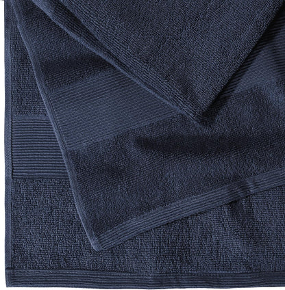 Textile Do Extra Large Super Jumbo Bath Sheet Towel 100% Egyptian Cotton XL Bath Sheets(100 x 200 cm-600 GSM) (Navy Blue)
