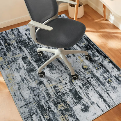 Homcomodar Office Chair Mats for Hardwood Floor 90x120cm Computer Chair Mat for Home and Office Floor Mat for Office Chair Non Slip Rubber Mats