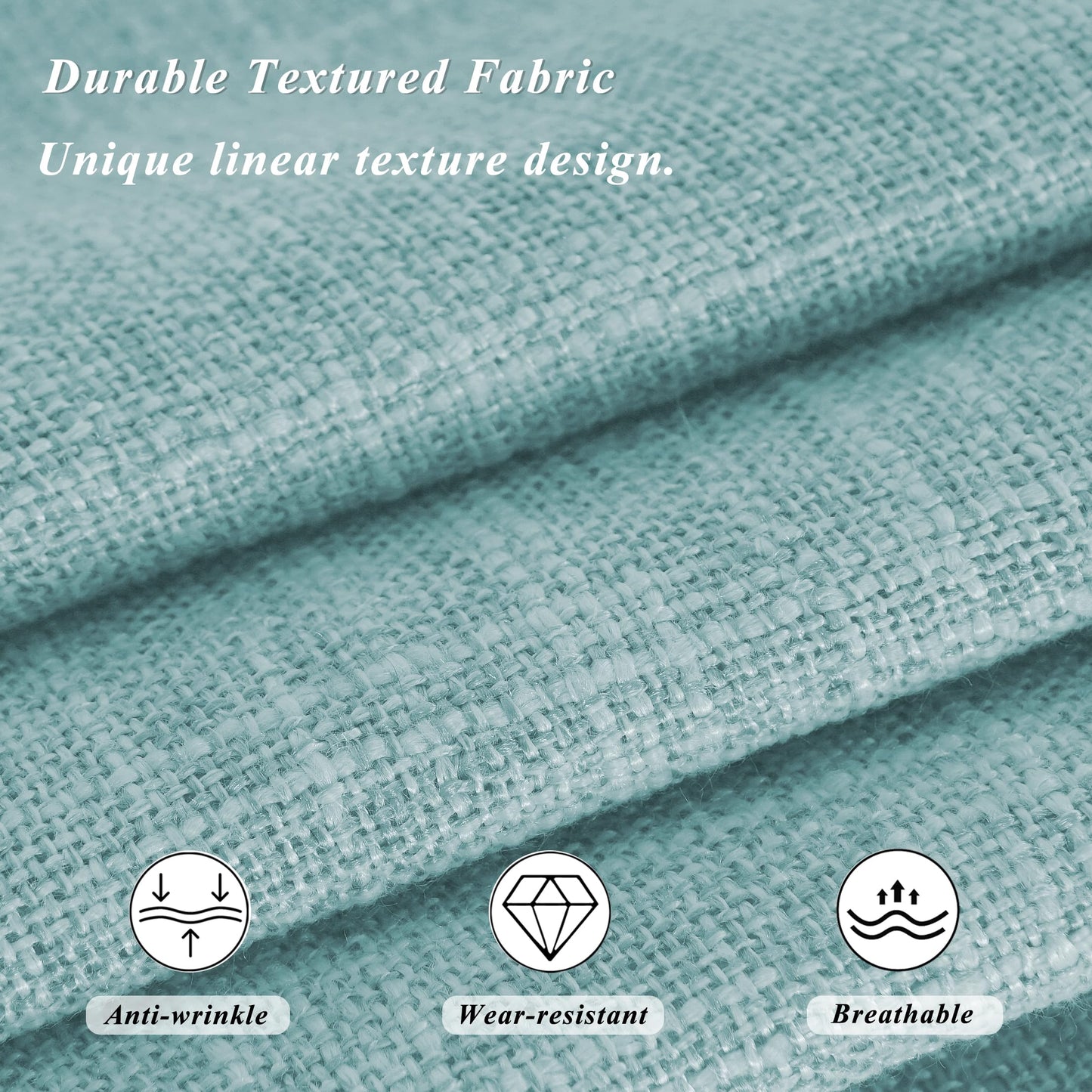 FlyGulls Non Slip Chair Cushions for Dining Chairs Set of 4 Kitchen Chair Cushions 18"x18"x3" Turfted Chair Pads Comfortable and Soft Seat Cushion