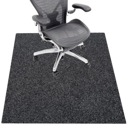 Office Chair Mat for Hardwood Floor,120x90cm Rectangular Desk Chair Floor Protector Mat Rug for Gaming Rolling Chair