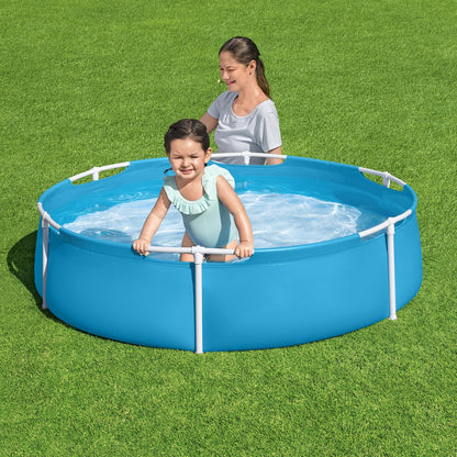 Bestway | Round Frame Baby Frame Above Ground Pool, Small Pool for Kids and Toddlers
