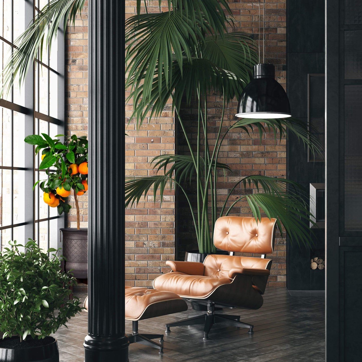 Relaxdays Bamboo Plant Stand, Adjustable, Flower Pots max. 32 cm, Pot Support, H: 35.5 cm, Brown