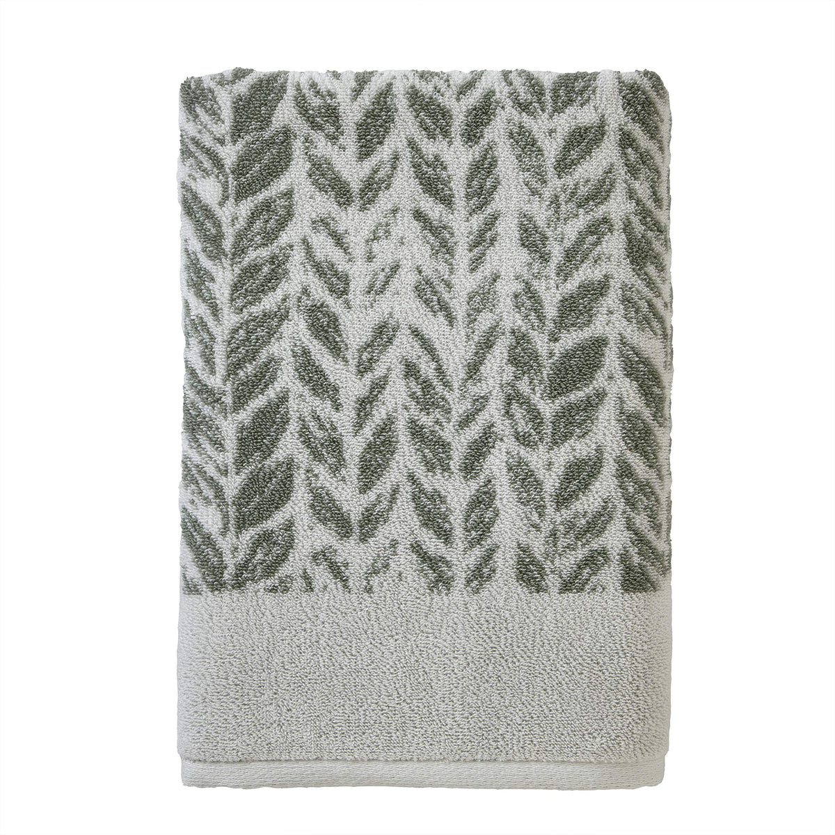 SKL Home Bath Towel, Cotton, Sage, 28x54