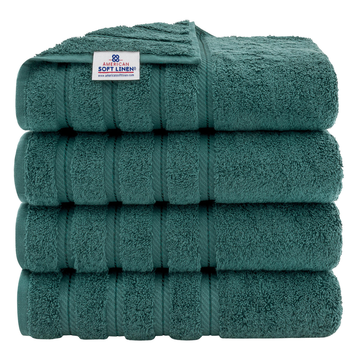 American Soft Linen Premium, Turkish Cotton Towel Set Luxury Hotel & Spa Quality for Maximum Softness & Absorbency