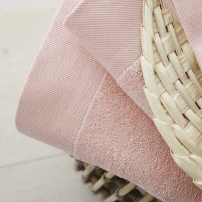 Pineapple Elephant Bathroom Bamboo Combed 500 gsm Soft & Absorbent Cotton Blend Bath Towel Blush Pink