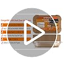 120Pcs Air Fryer Liners for Ninja Dual, Stone TH Disposable Airfryer Parchment Paper Liners Accessories Compatible with Ninja AF300UK AF400UK SL400UK AF500UK, Other Dual Zone Air Fryer