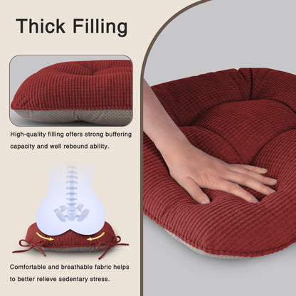 OVOV Seat Cushions for Dining Chairs 18 Inch Seat Pads Set of 1