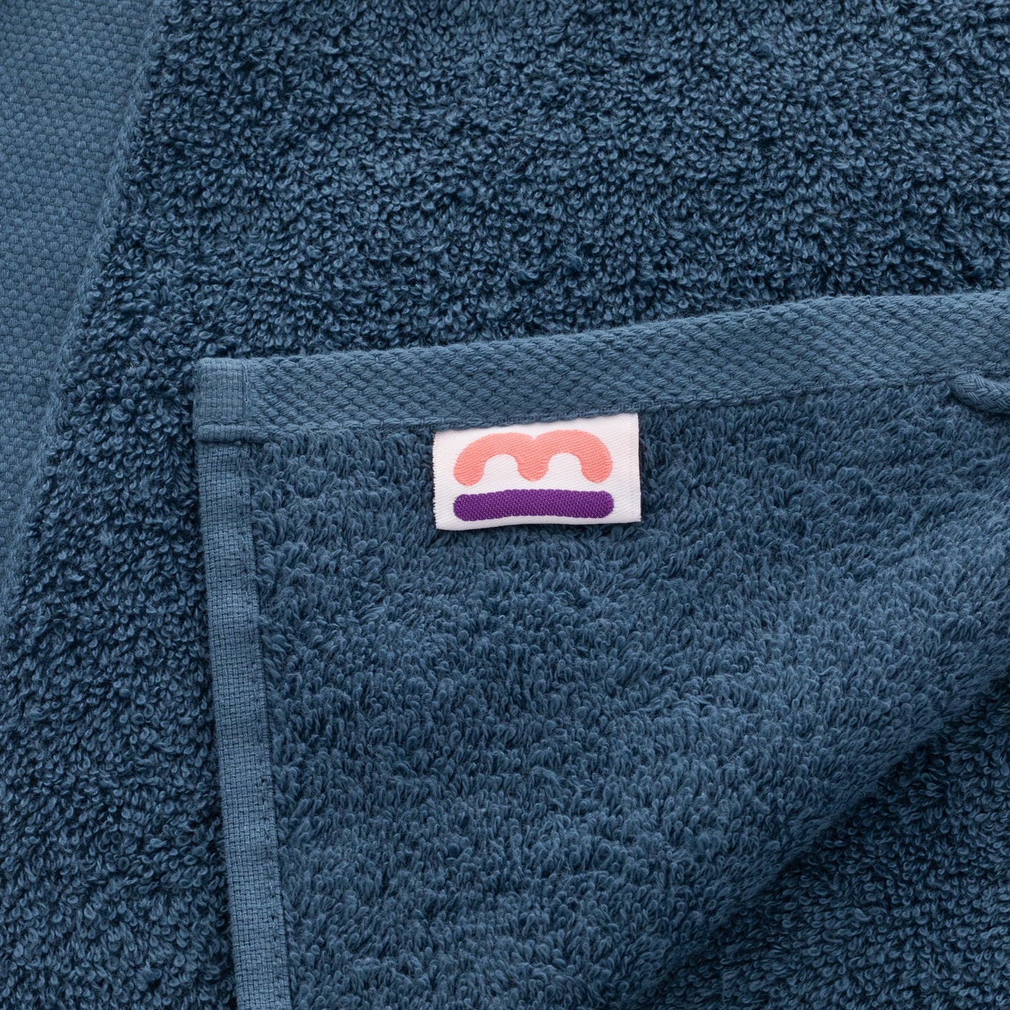 Todocama - Set of 12 Hand Towels (30x30 cm) 100% Soft and Absorbent Cotton, 550 gsm Premium, (Navy Blue)