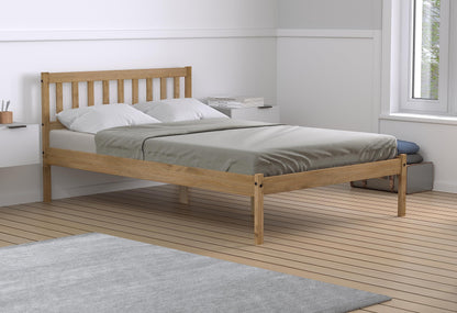 Birlea Pine Small Double Bed Frame 4FT Bedstead Lisbon Rustic Corona Solid Pine