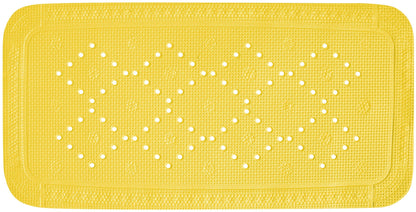 Spirella 71 x 36 Yellow Collection Alaska Shower Mat, PVC