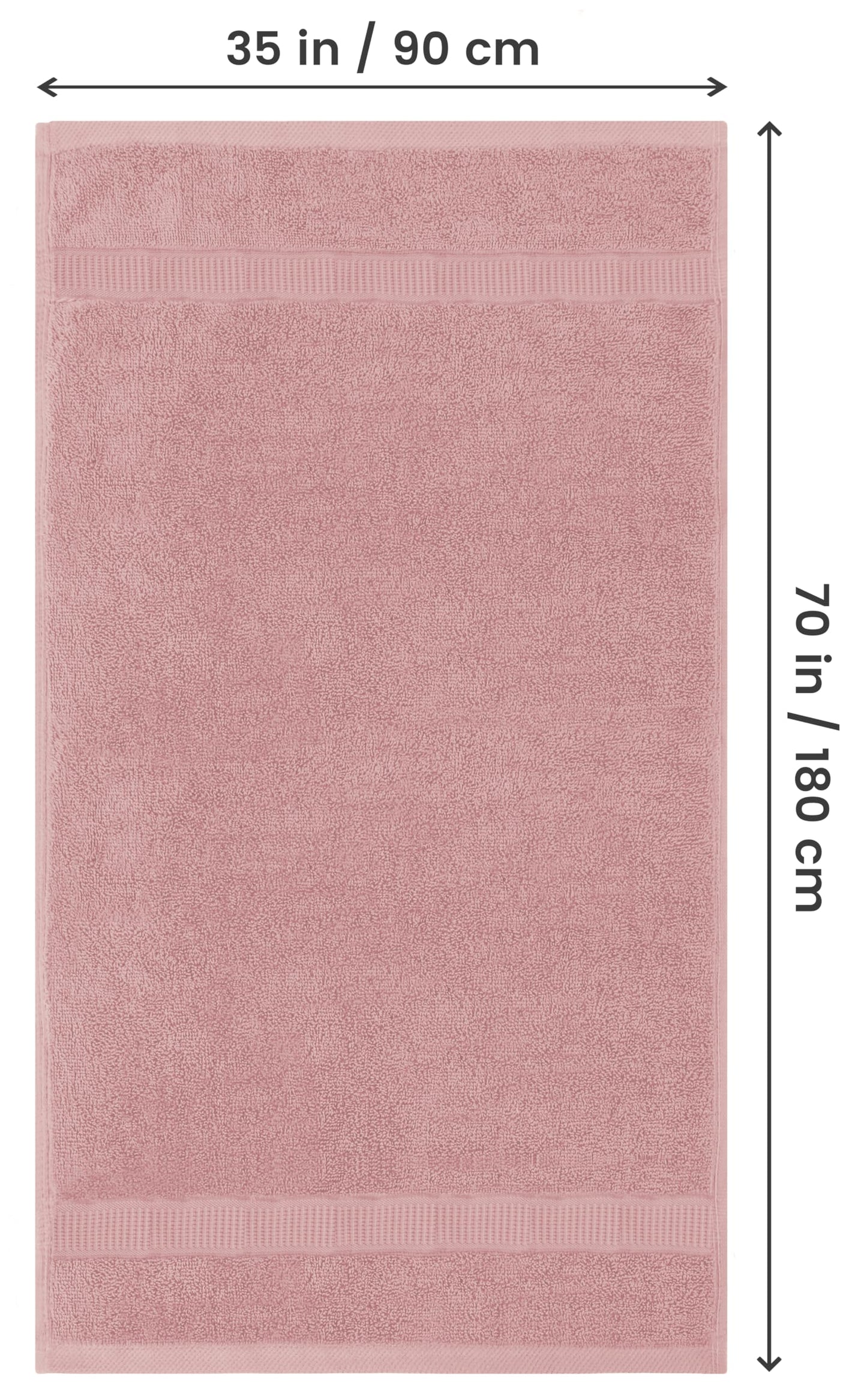 Utopia Towels - Premium Jumbo Bath Sheet (90 x 180 cm, 8 Pack) - 100% Ring Spun Cotton Highly Absorbent and Quick Dry Extra Large Bath Sheet
