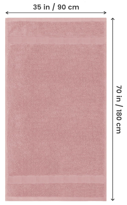 Utopia Towels - Premium Jumbo Bath Sheet (90 x 180 cm, 8 Pack) - 100% Ring Spun Cotton Highly Absorbent and Quick Dry Extra Large Bath Sheet