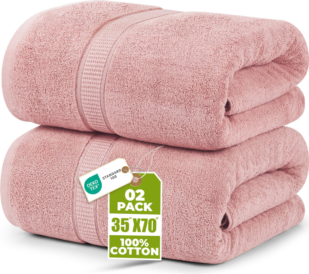 Utopia Towels - Premium Jumbo Bath Sheet (90 x 180 cm, 8 Pack) - 100% Ring Spun Cotton Highly Absorbent and Quick Dry Extra Large Bath Sheet