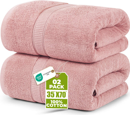 Utopia Towels - Premium Jumbo Bath Sheet (90 x 180 cm, 8 Pack) - 100% Ring Spun Cotton Highly Absorbent and Quick Dry Extra Large Bath Sheet