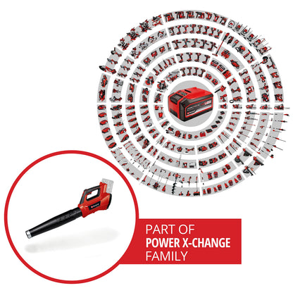 Einhell Power X-Change 36V Cordless Leaf Blower - Powerful (816 m?/h Blow Rate) Garden Blower With Brushless Motor And Turbo Switch - GP-LB 36/210 Li