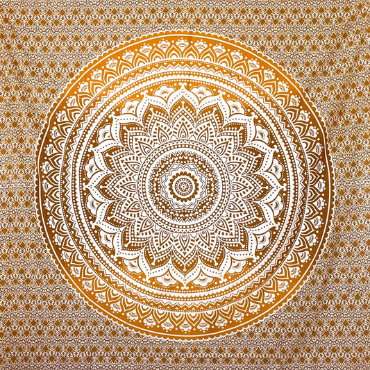 MOMOMUS Sandfree Extra Large Beach Towels for Adults - Mandala Style, Lightweight and Familiar - Sandproof Beach Blanket - Brown, 210 x 230 cm